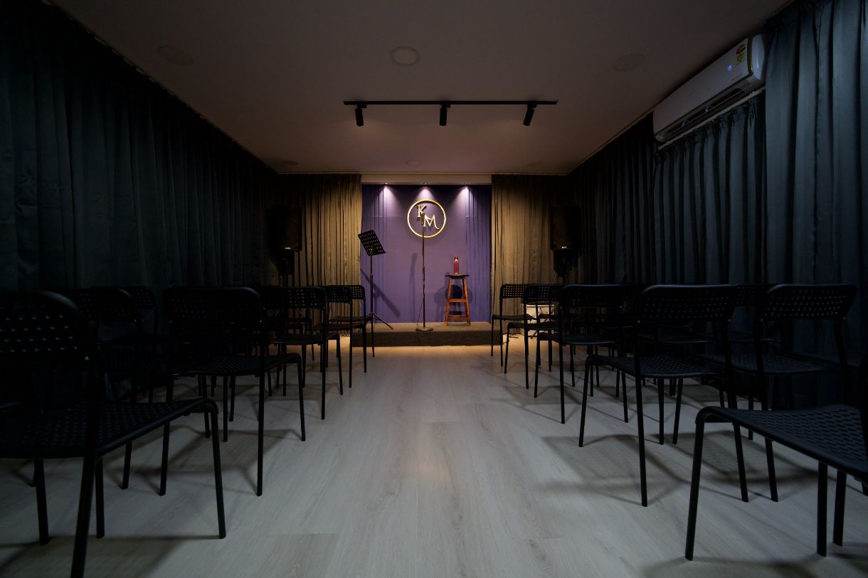 Kala Manch Studio stage and seating
